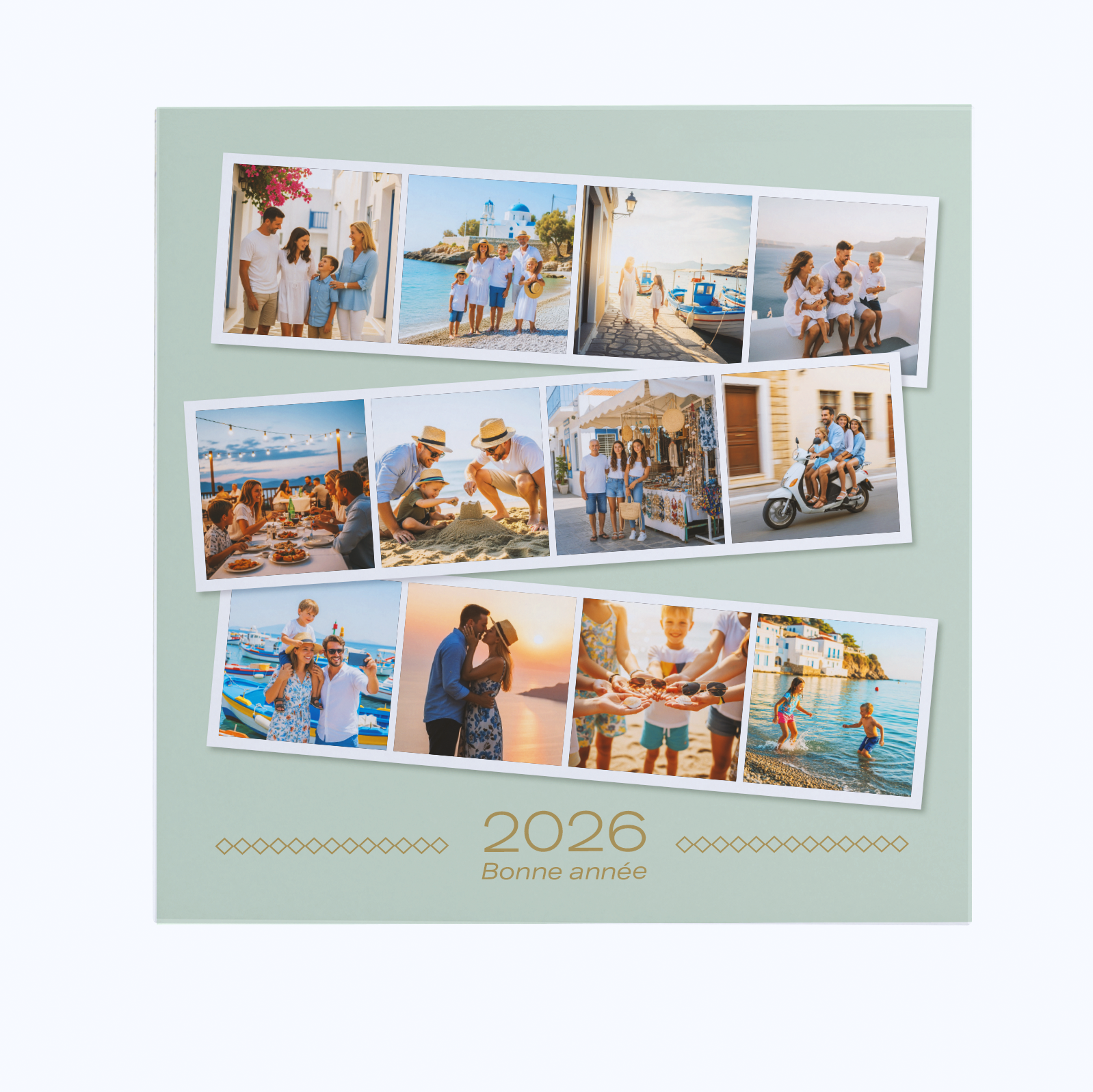 Carte de vœux personnalisée