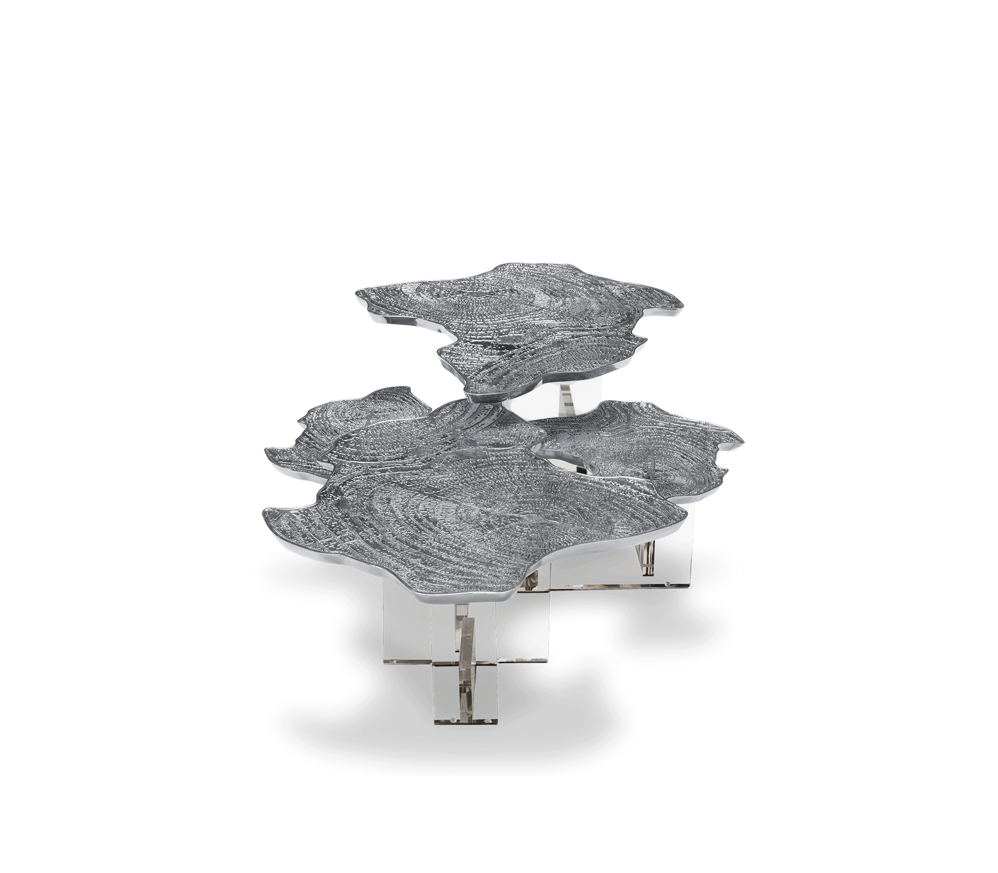 Modern Cloud-Shaped Coffee Table Set