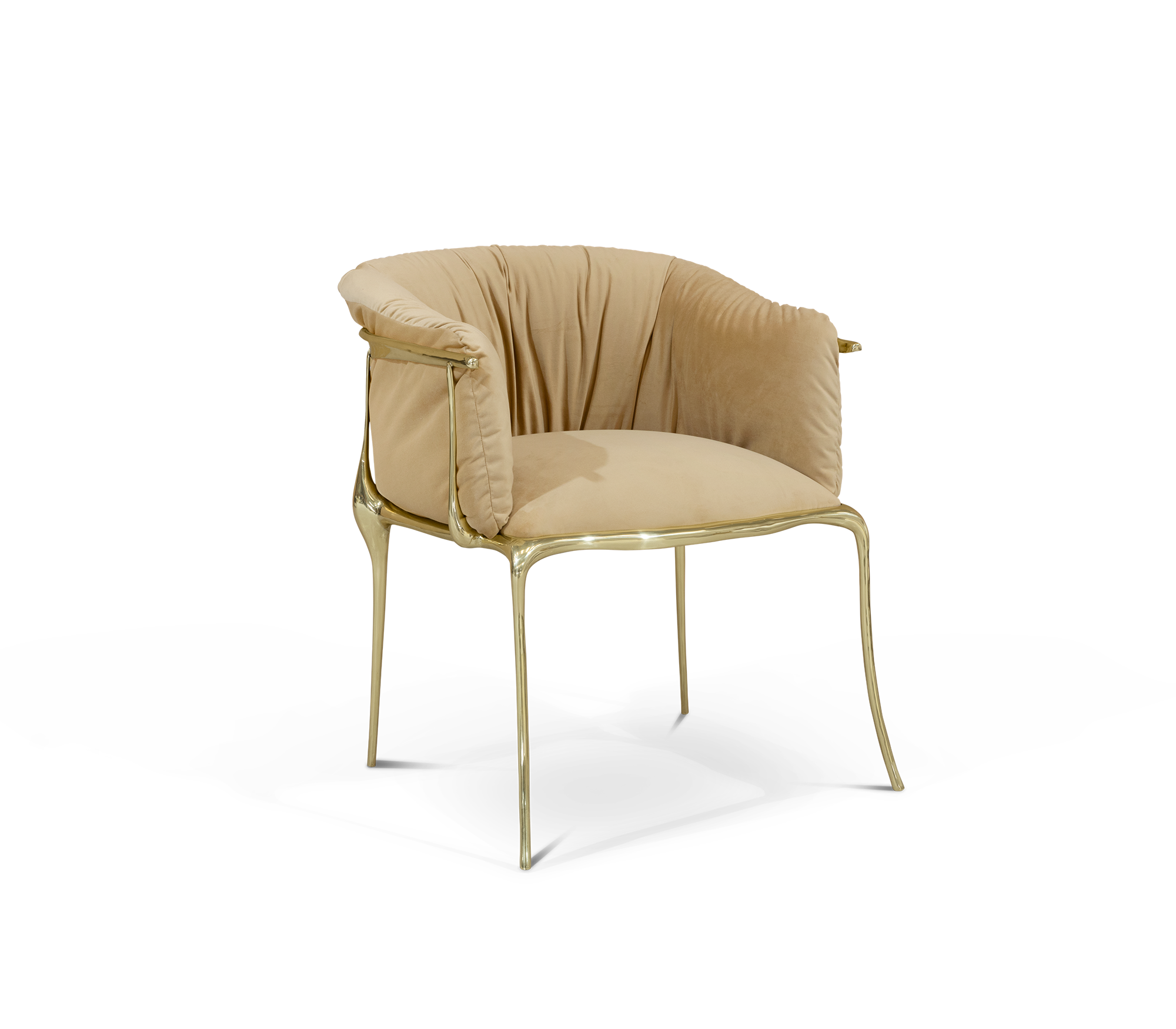 Elegant Velvet Armchair