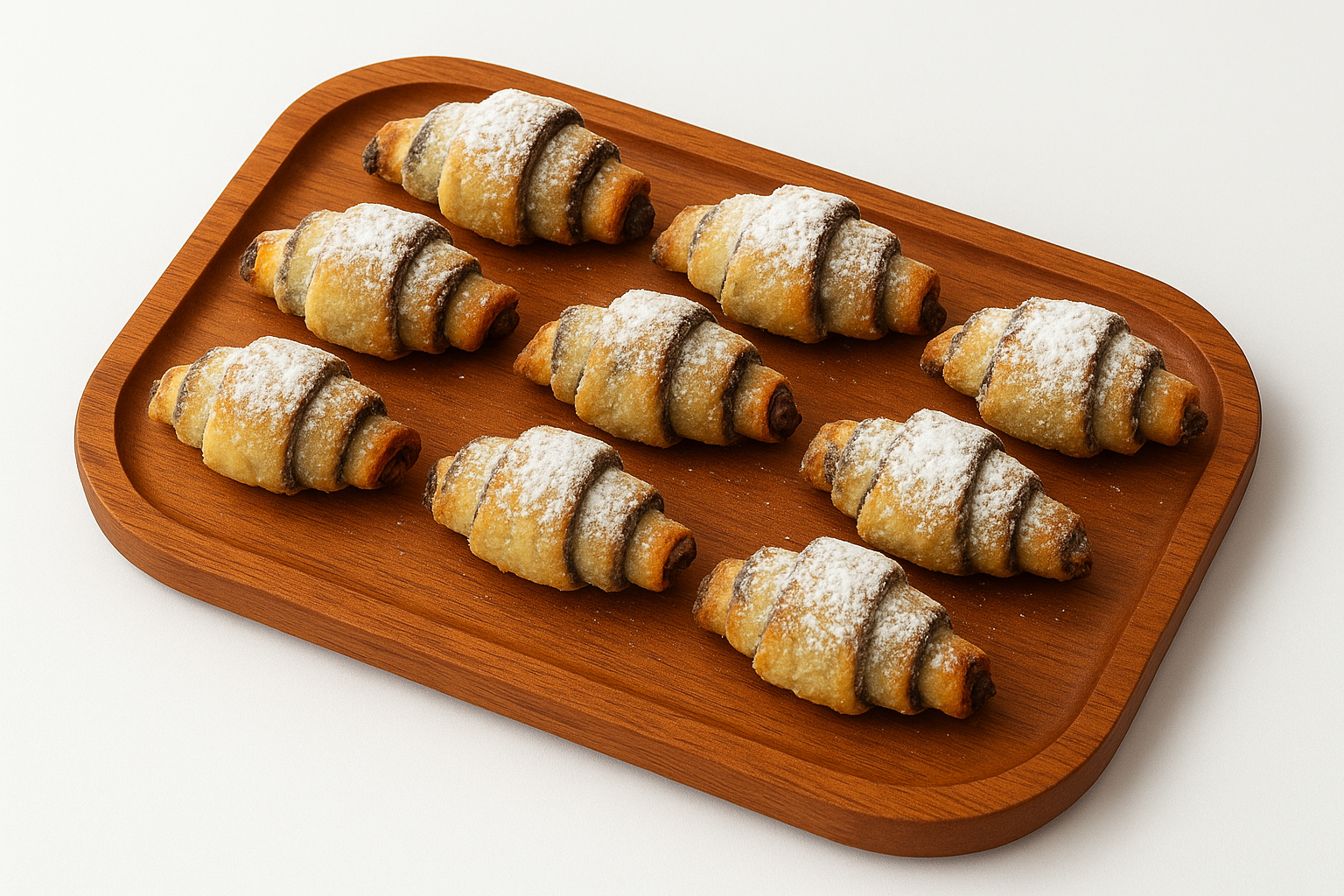 Choco mini croissant 100g.