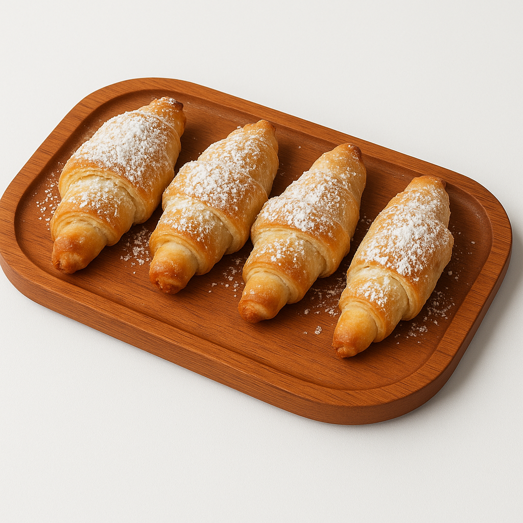 Apricot mini croissant 100g.