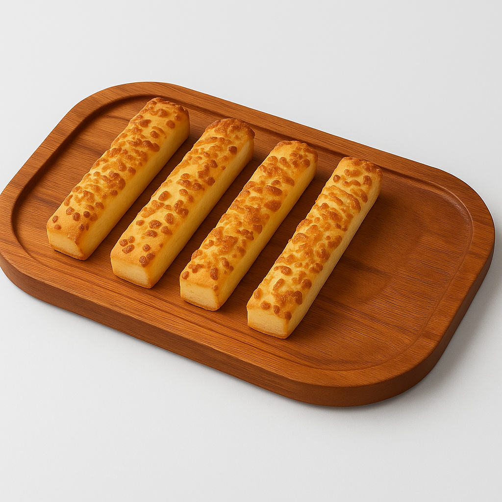 Crunchy cheesy mini sticks 100g.