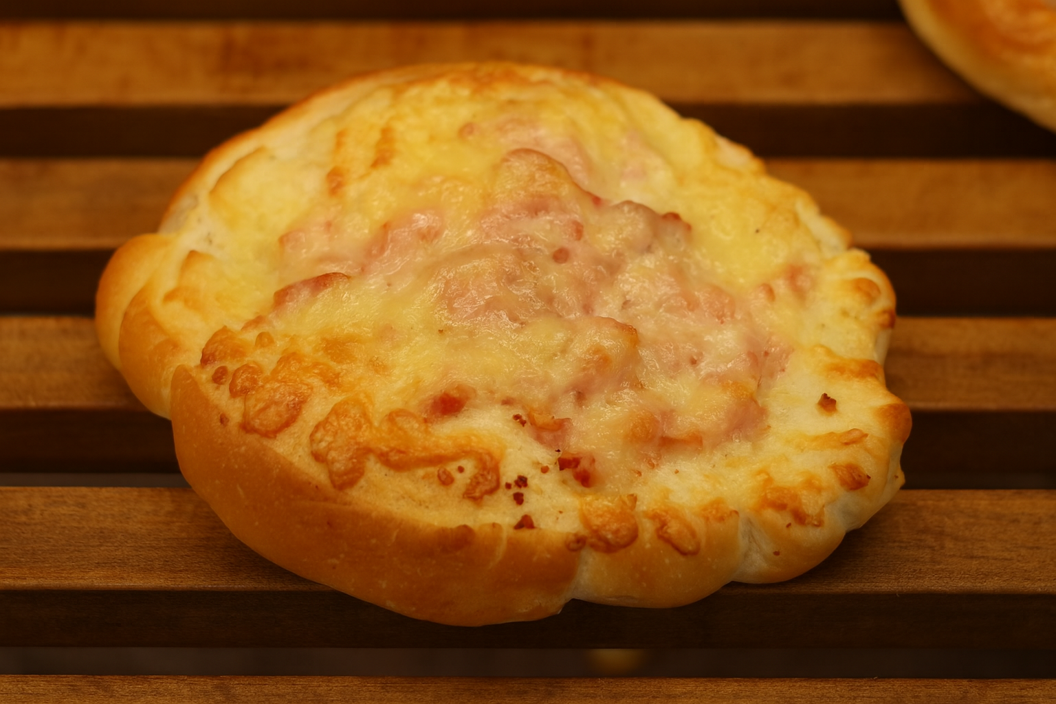 Ham cheese bun 70g. 