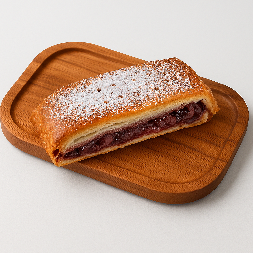 Cherry strudel 150g. 