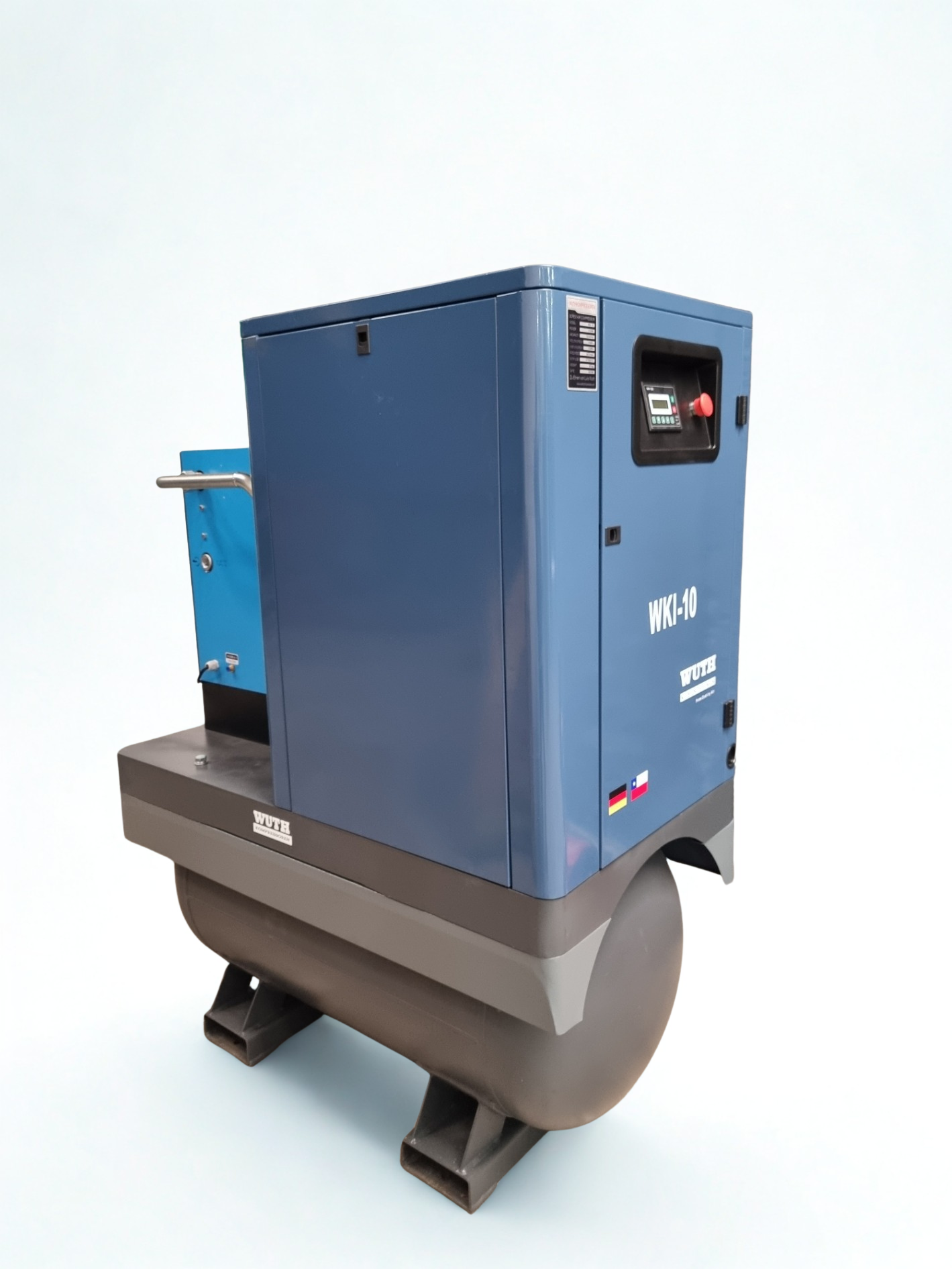 Compresor tornillo 10hp compacto 4 en 1