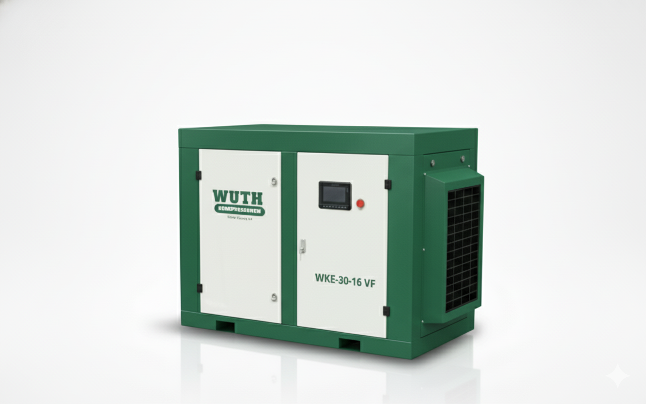 Compresor Tornillo WKE30-16 | Acoplamiento Directo 30hp 16 bar de presión