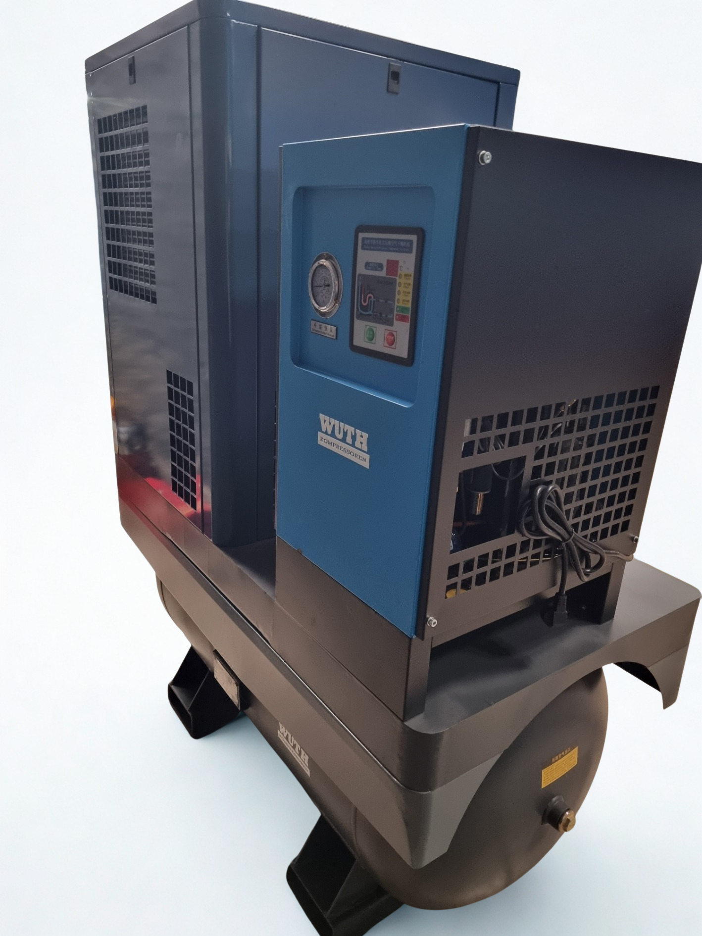 Compresor tornillo 10hp compacto 4 en 1