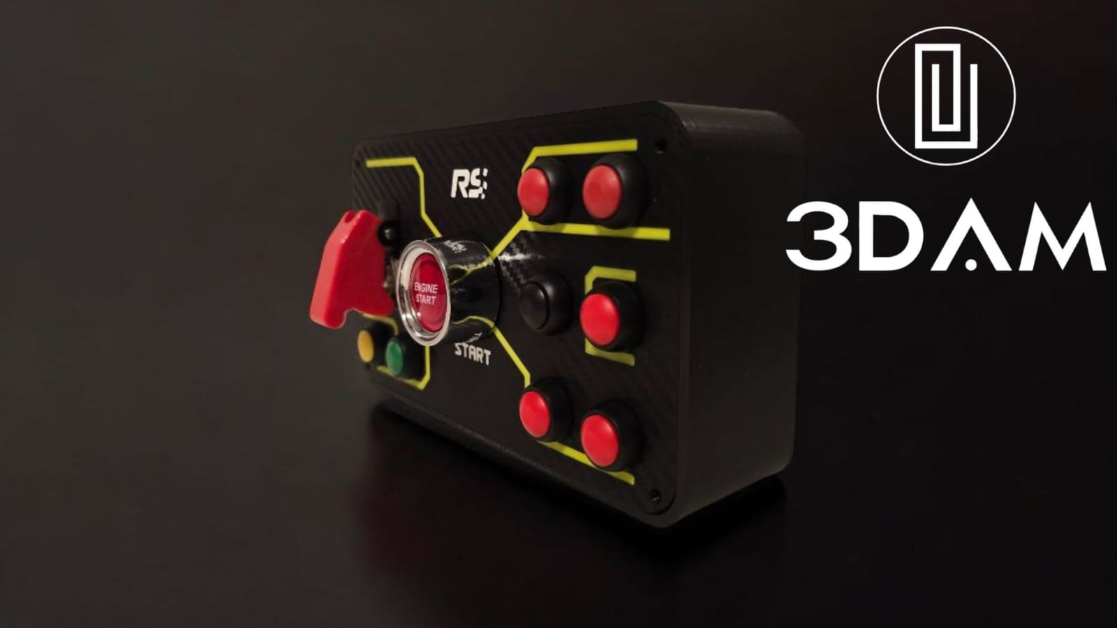 Button Box Neon Light , PC