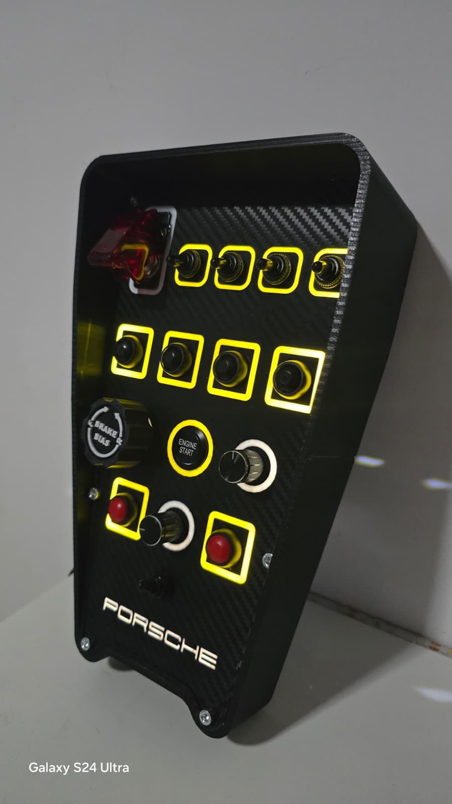 Porsche Racing Button Box Retroilluminata USB PC