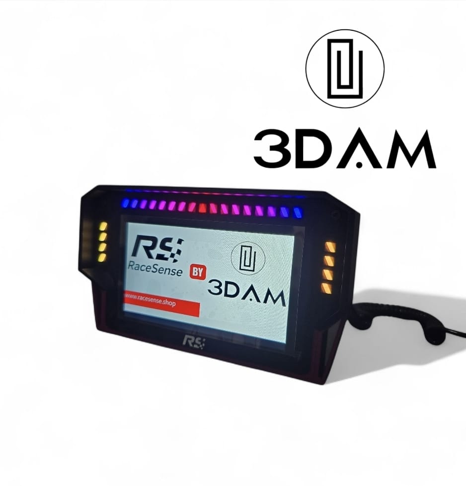 RaceSense Digital Dashboard Schermo 5" Touch con led