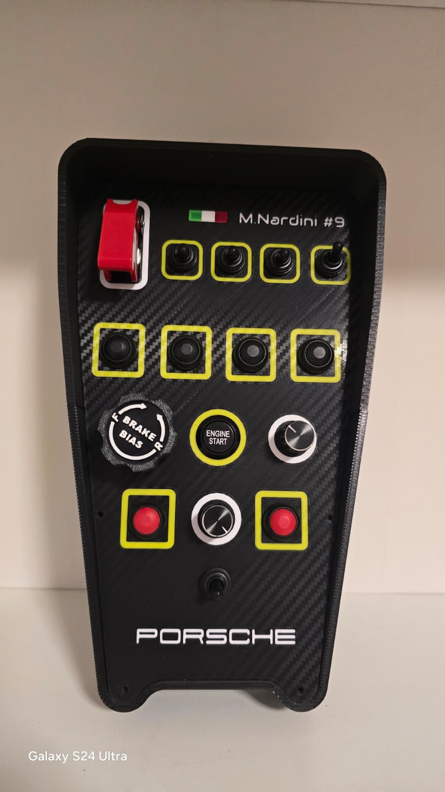 Porsche Racing Button Box Retroilluminata USB PC