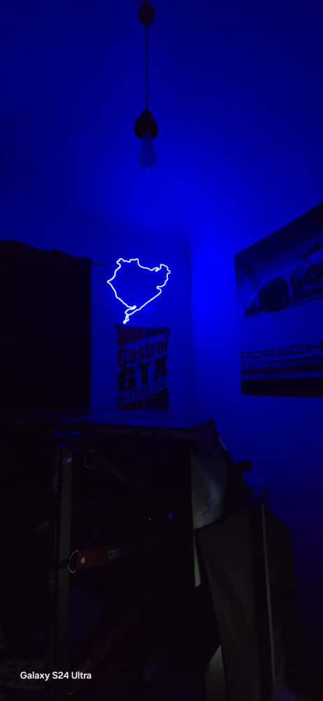 🏁 Circuito LED Decorativo 70x80 cm Nürburgring Nordschleife