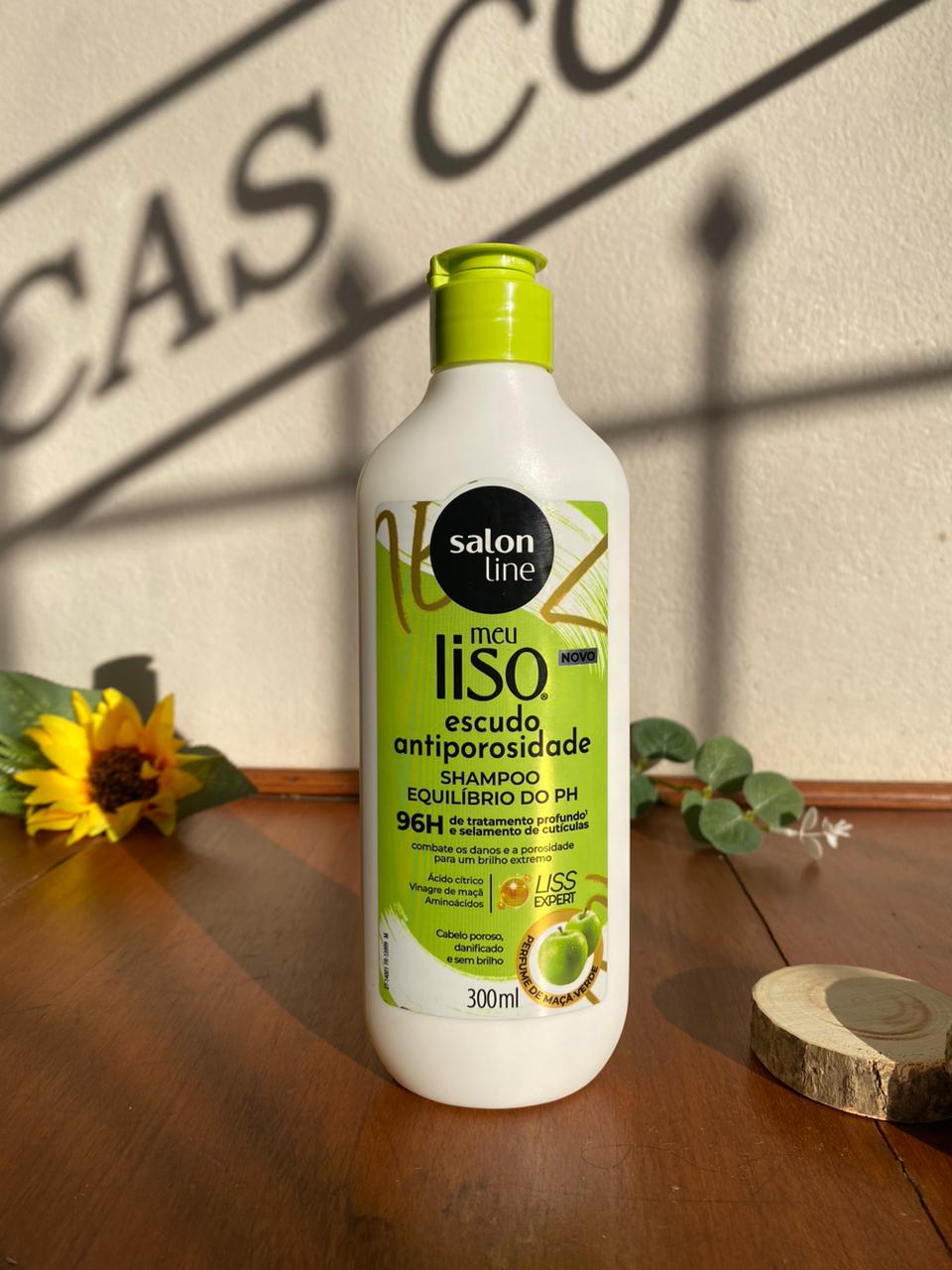 Shampoo Vegano Meu Liso Escudo Antiporosidade Salon Line
