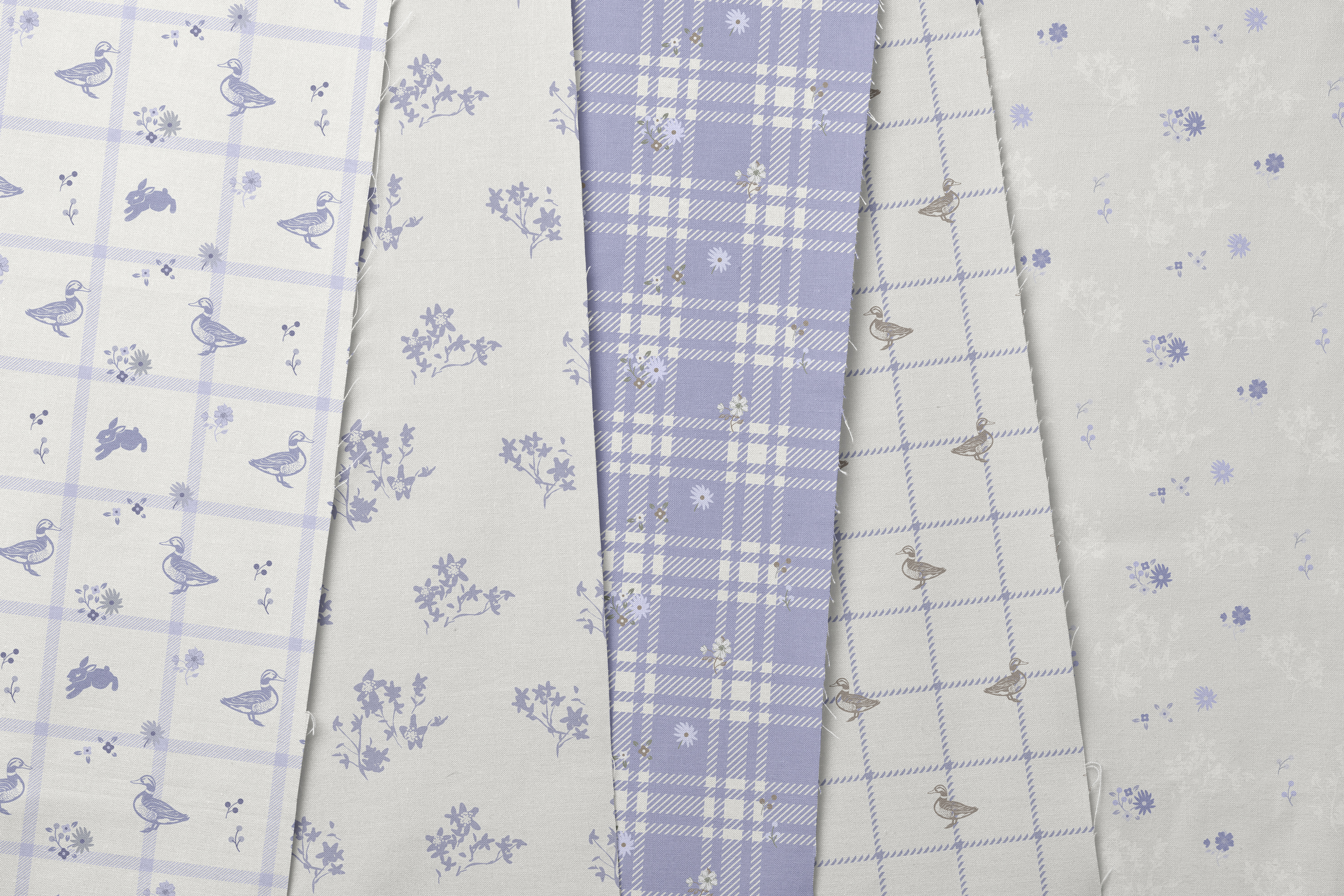 Rustic Lilac - Seamless Patterns