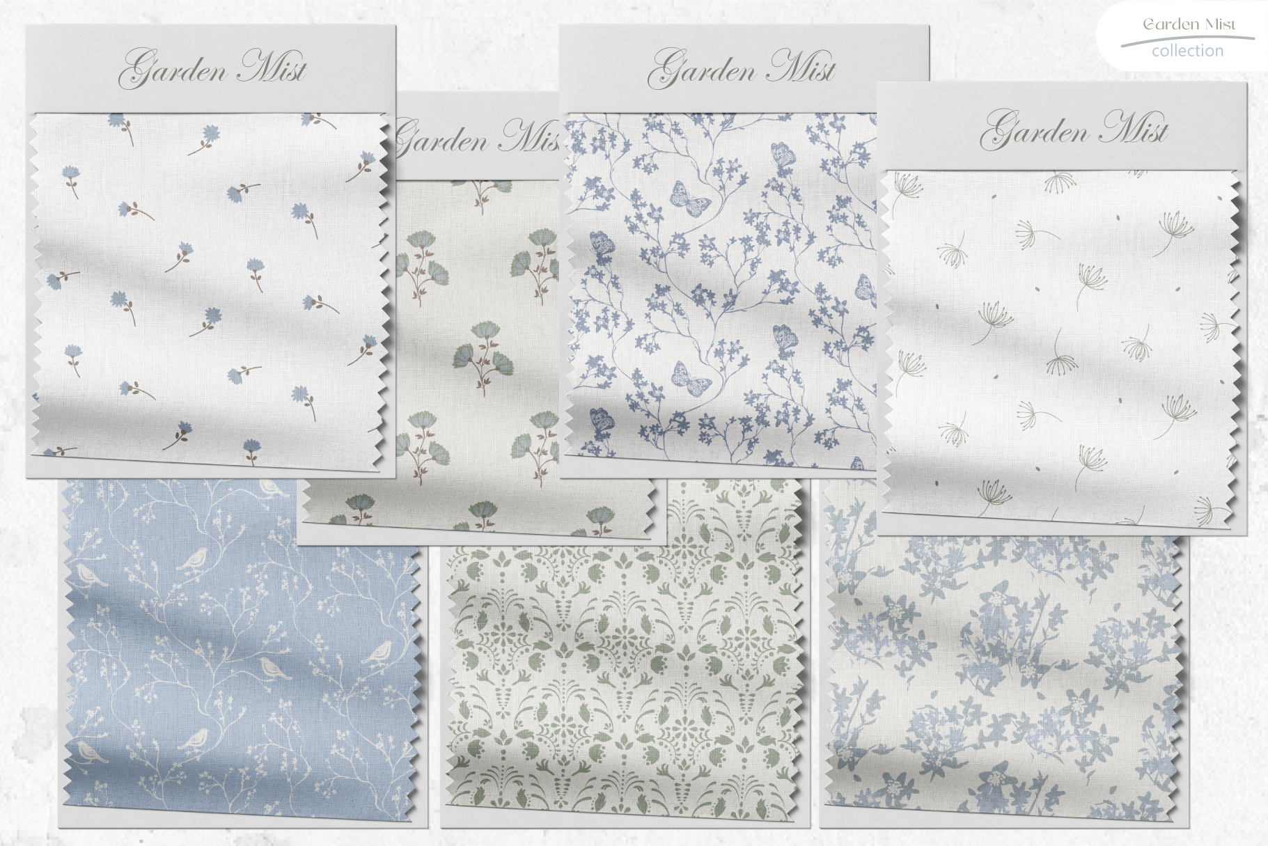 Garden Mist - Seamless Patterns