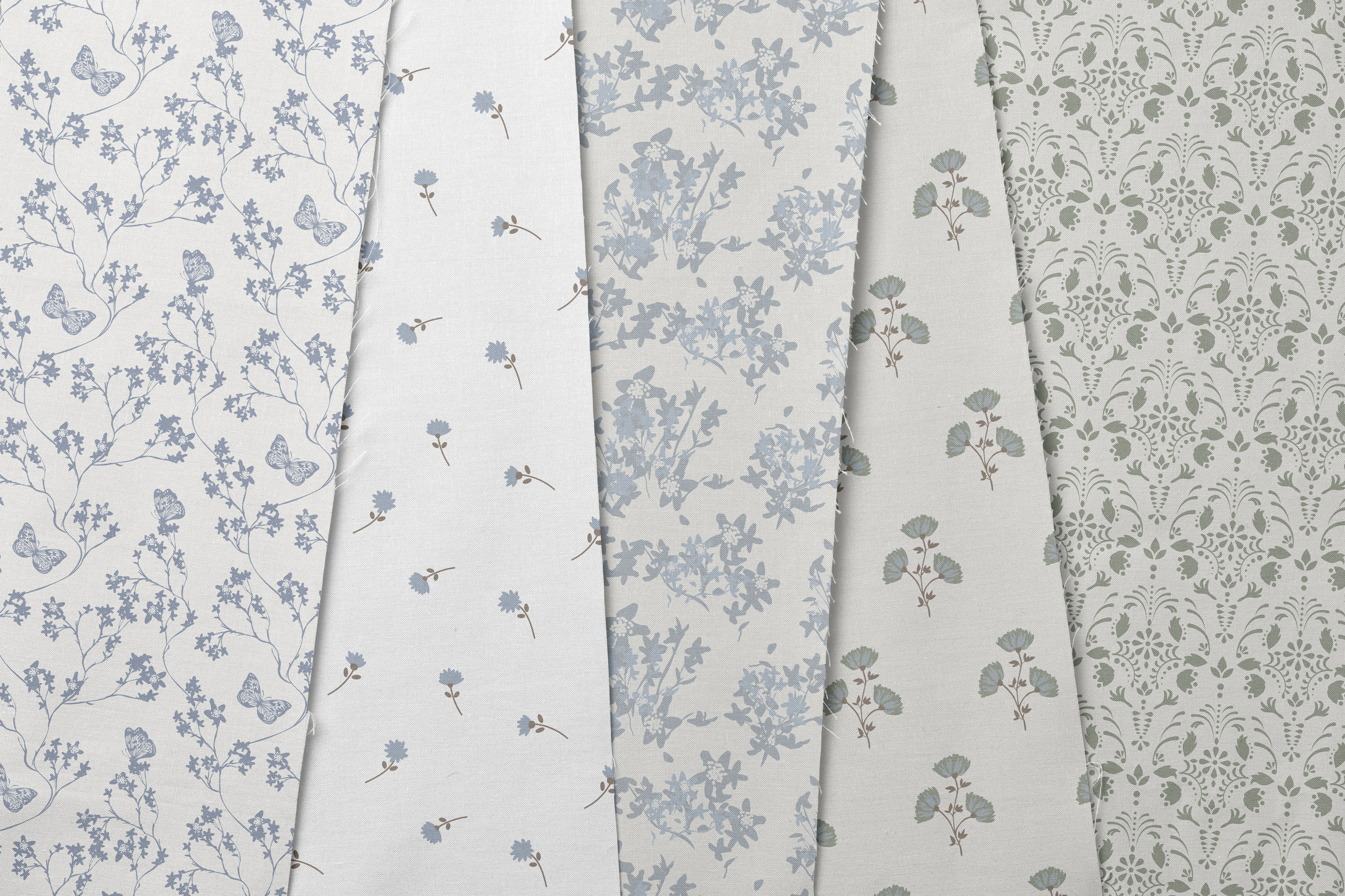 Garden Mist - Seamless Patterns