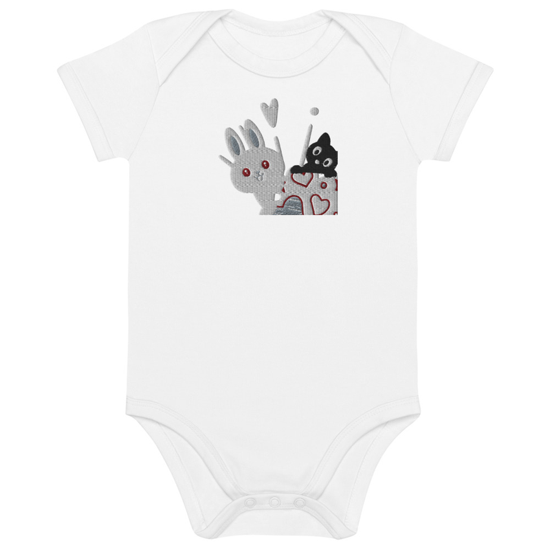 Organic cotton baby bodysuit