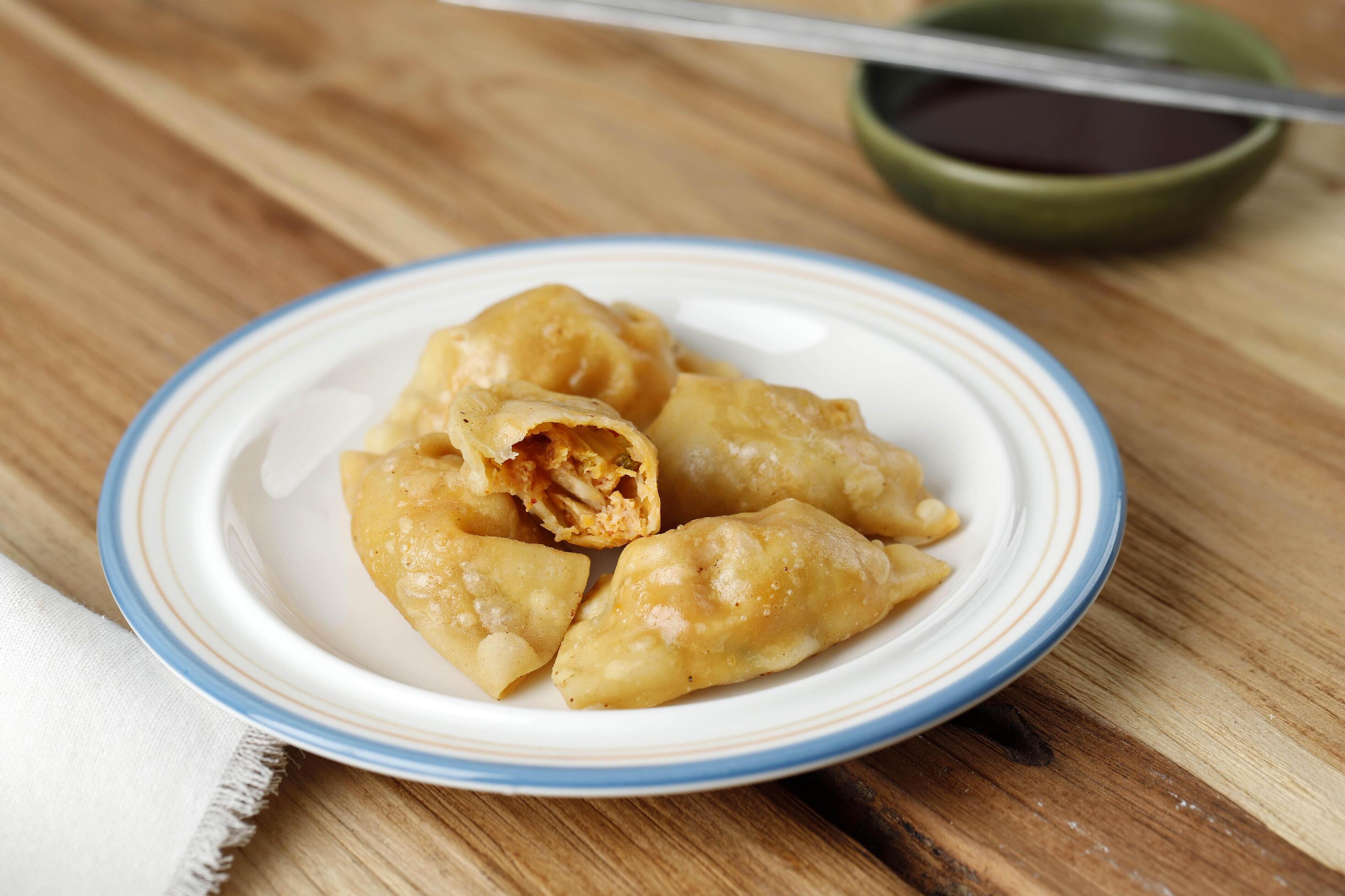 Kimchi Mandu (Dumplings)