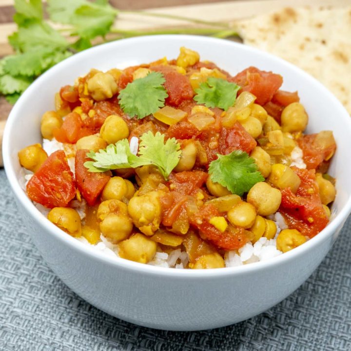 Chickpea Curry Bowl