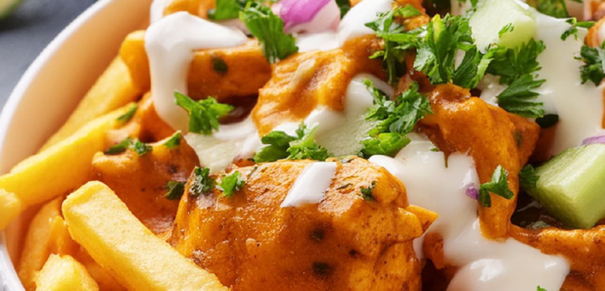 Butter Chicken Poutine