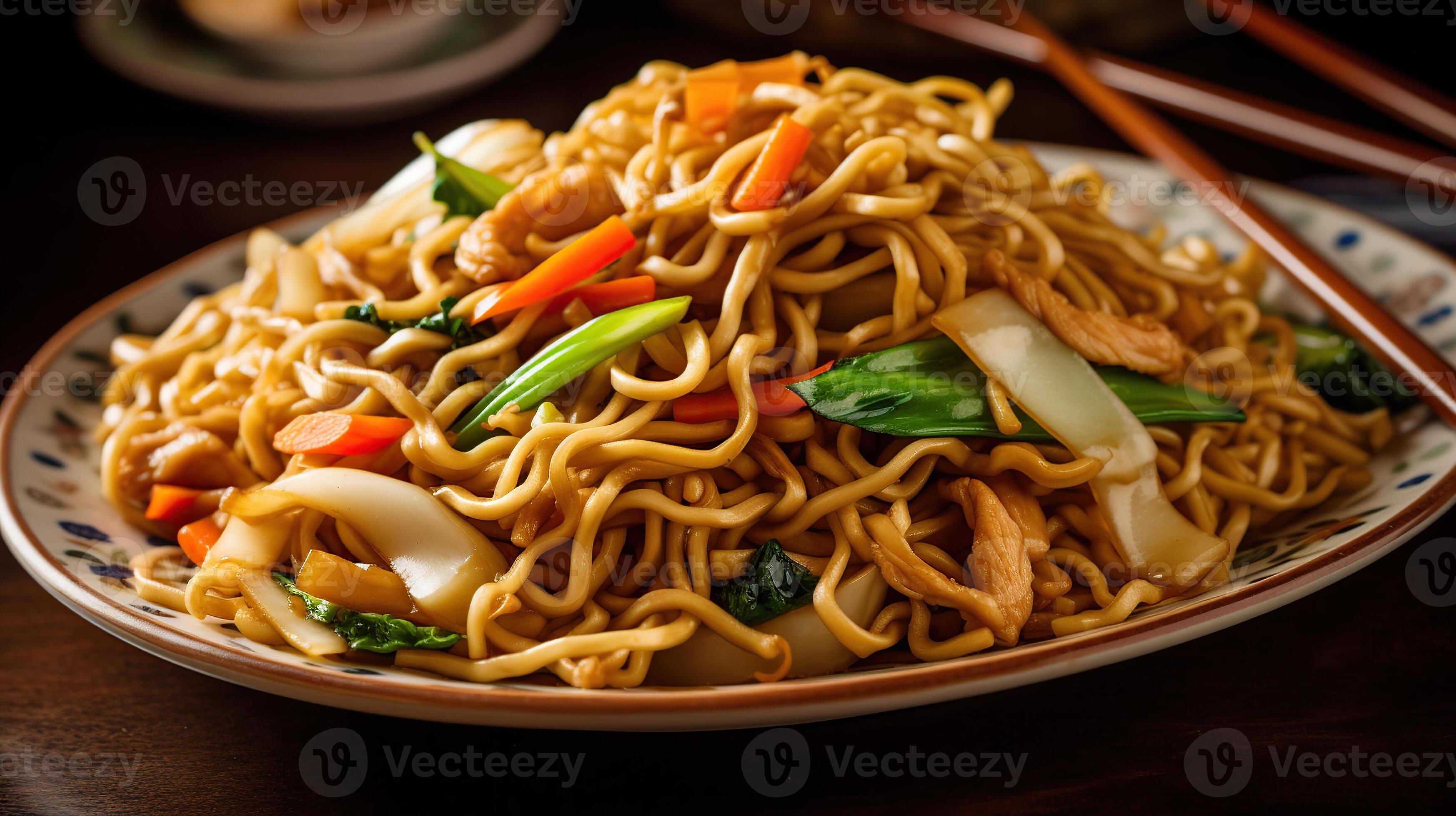 Stir-Fried Soy Sauce Noodles