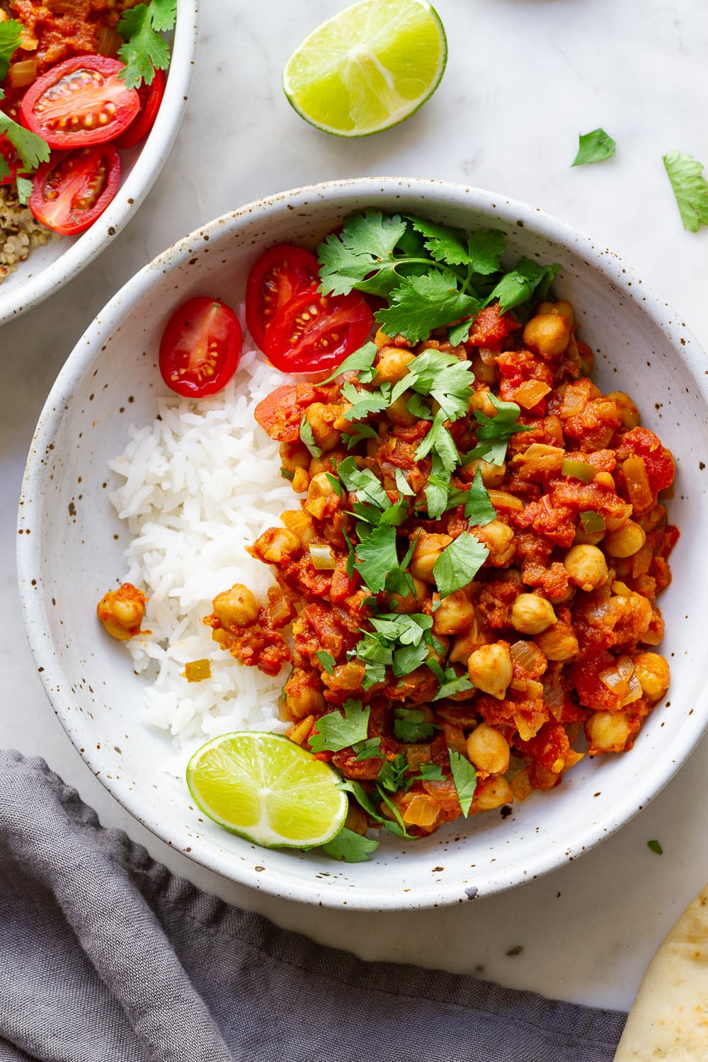 Chickpea Curry Bowl