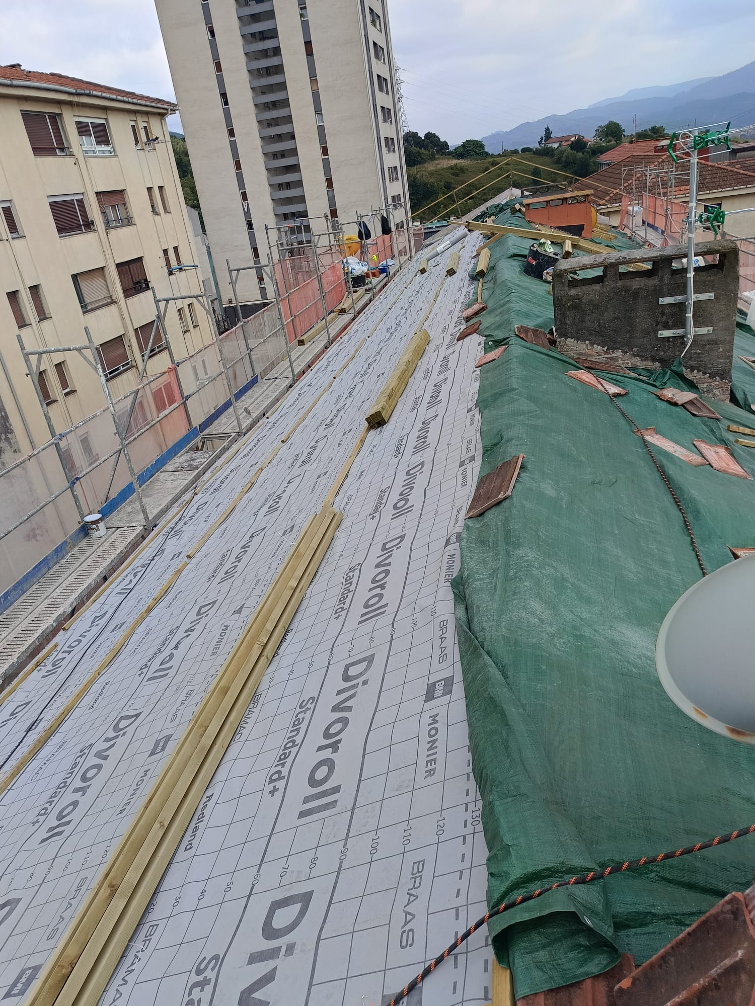 Rehabilitación de tejados