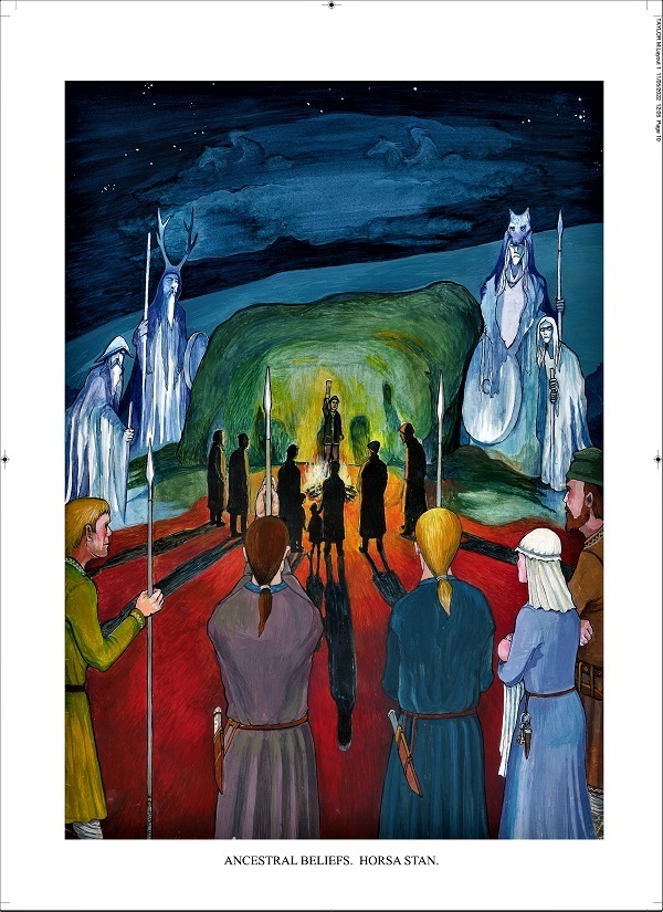 Ancestral Beliefs. Art Print