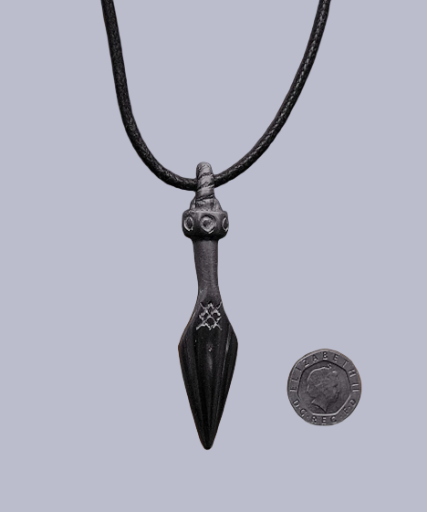 Handcrafted Spear Of Woden Pendant