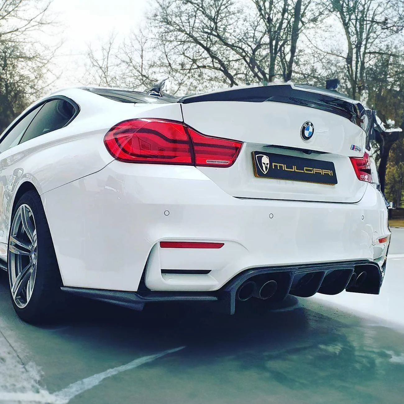 Difusor Posterior Bmw F30 tipo M3