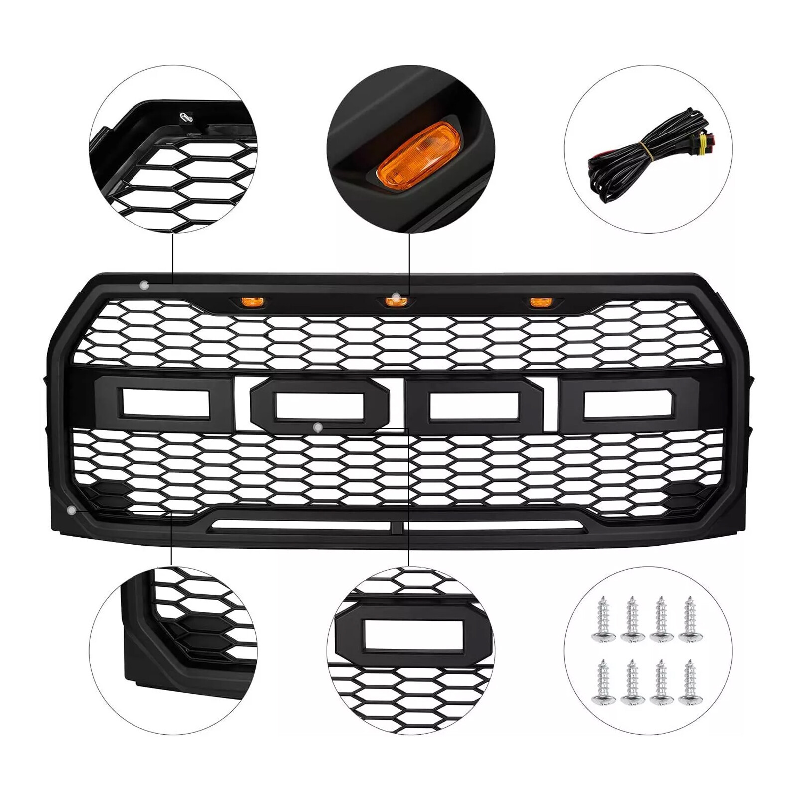 Mascarilla Ford F150 Raptor 2015 - 2017