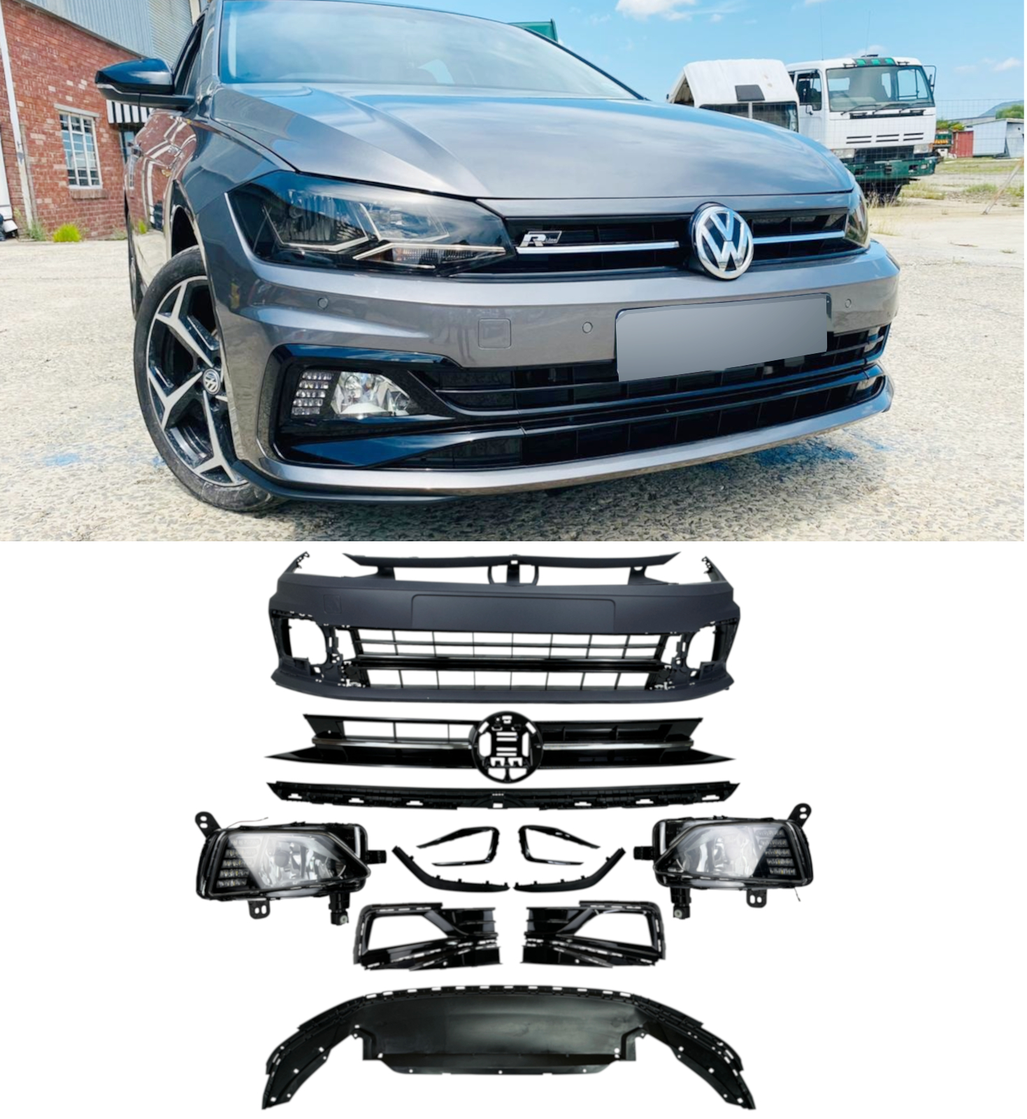 Guardachoque VW Polo GTI 2019 - 2024