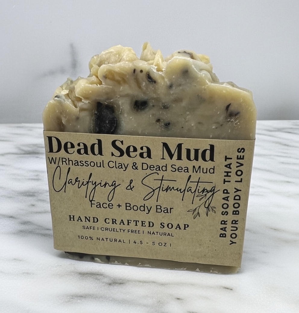 Dead Sea Mud Face + Body Bar
