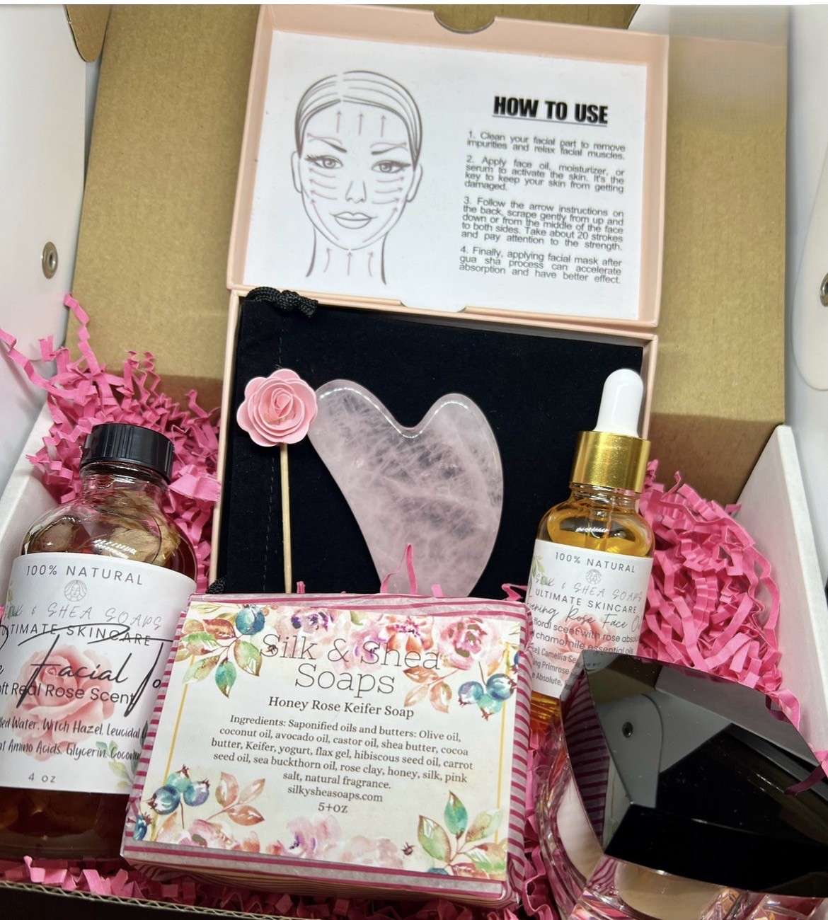 Luxury Rose Skincare Gift Set