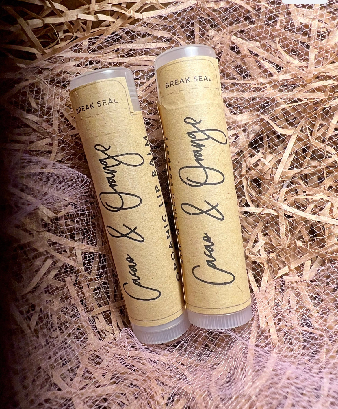 Cacao & Orange Organic Lip Balm