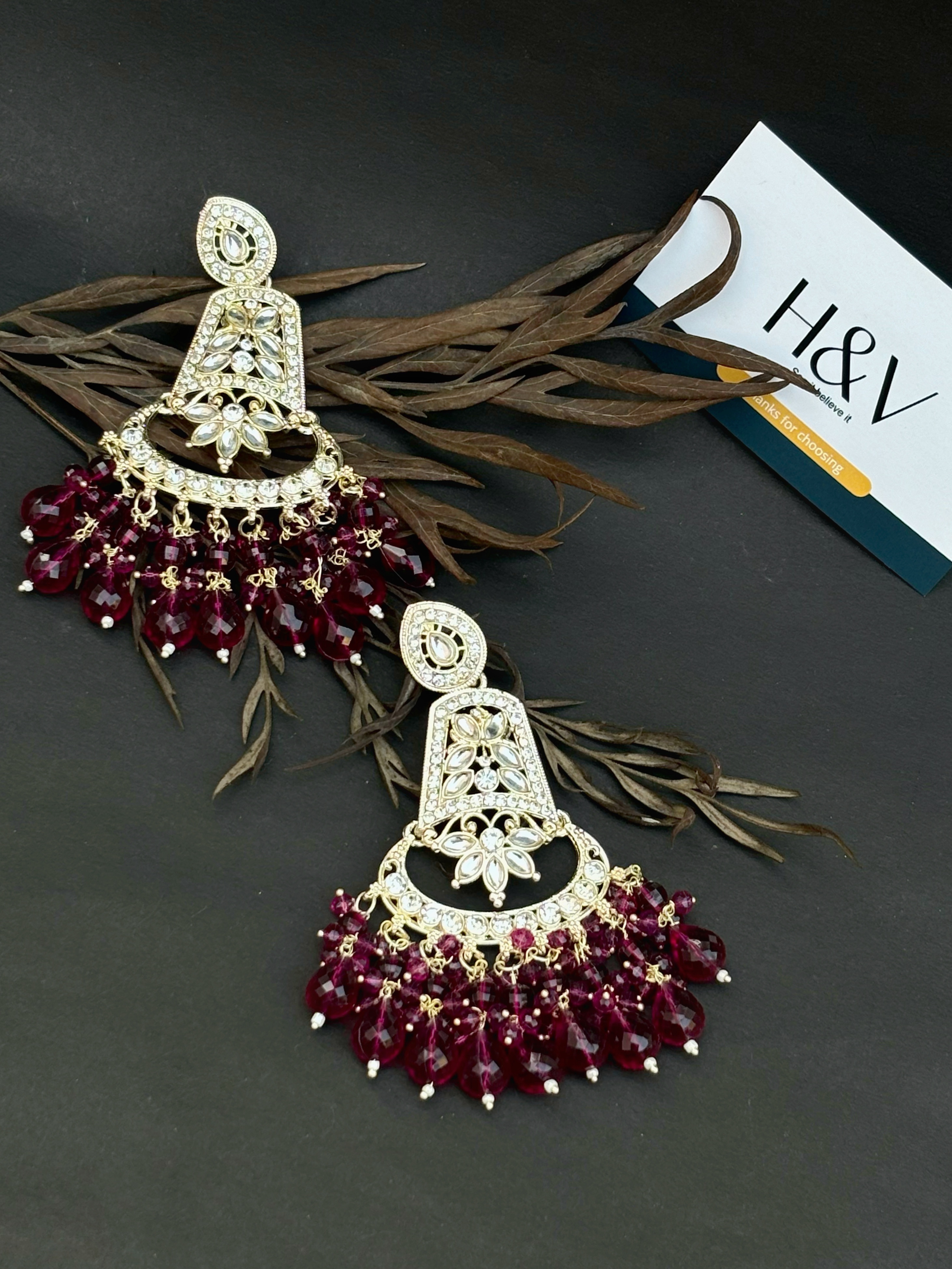 Designer Jhumka Earrings