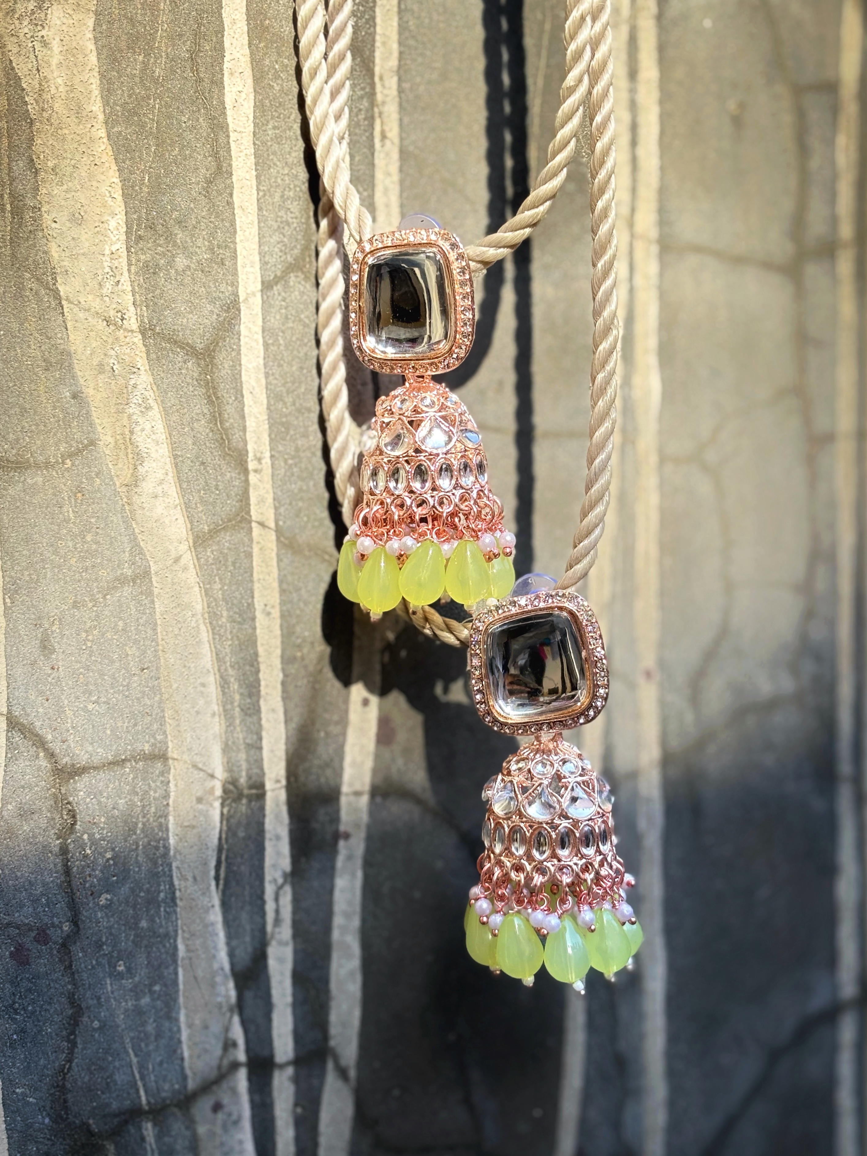 Elegant Crystal Drop Earrings