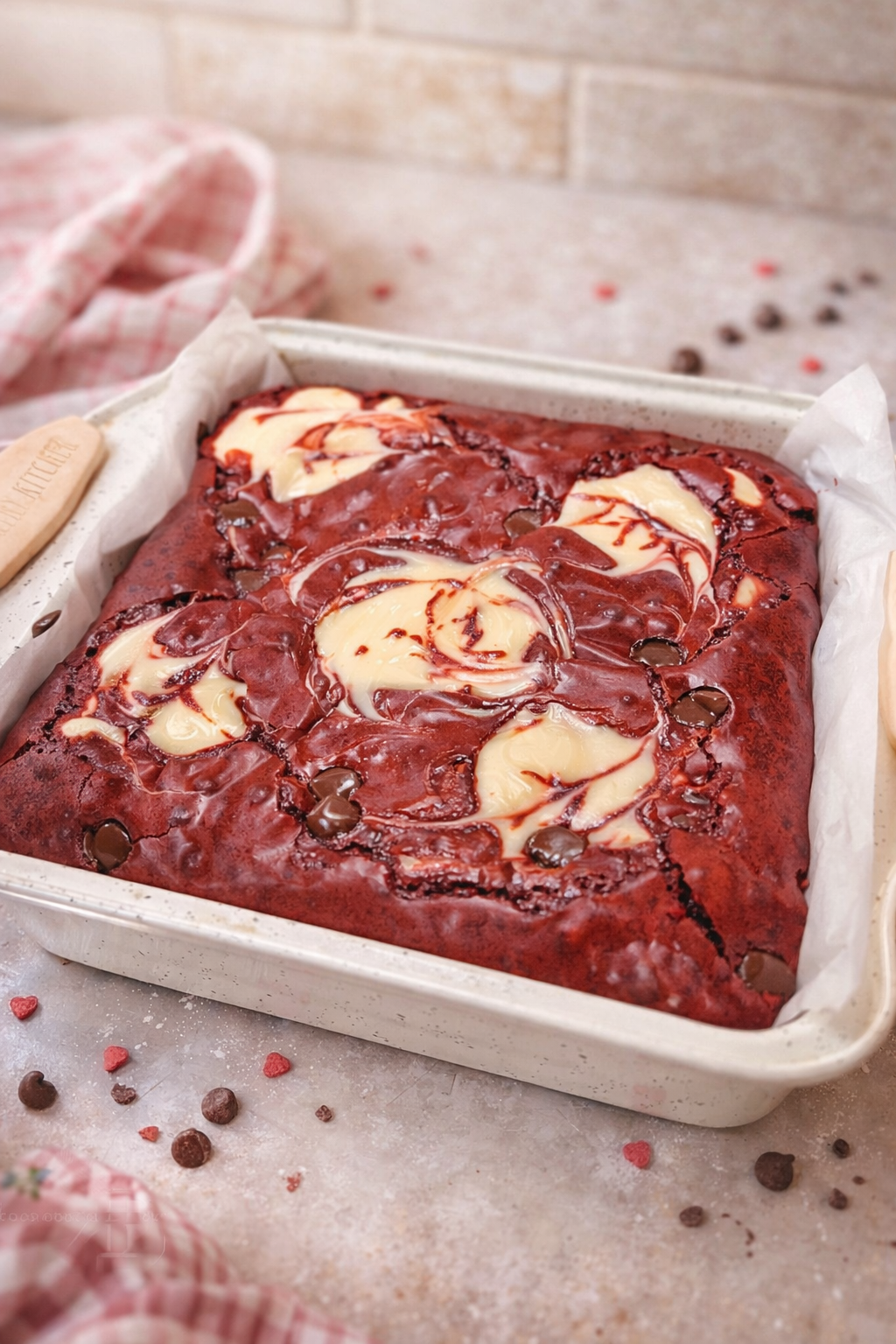 Red velvet brownie 