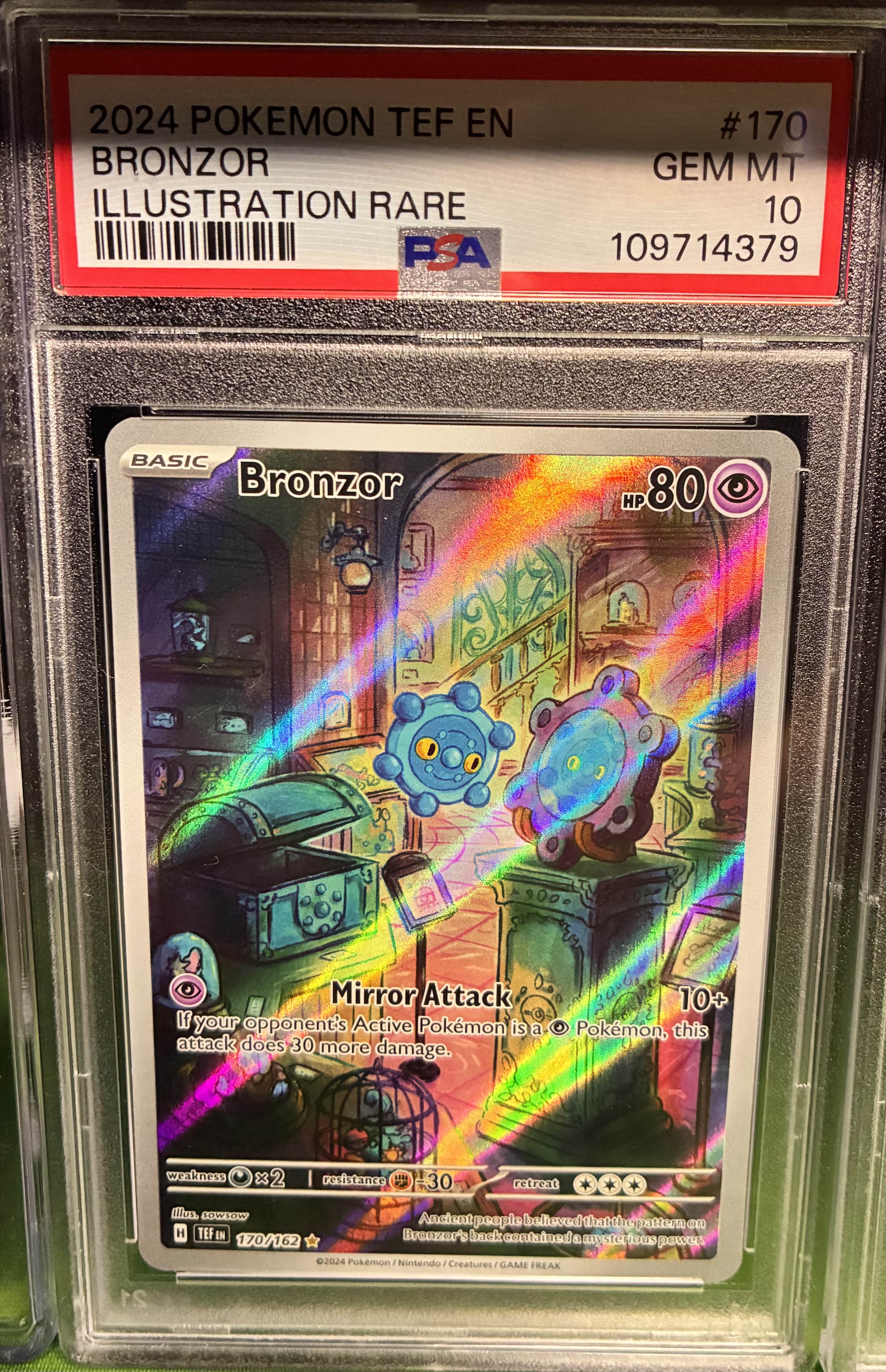 Bronzor – Illustration Rare ETF PSA 10