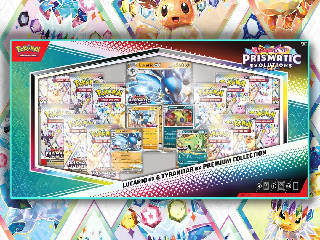 Lucario ex & Tyranitar ex - Premium Collection