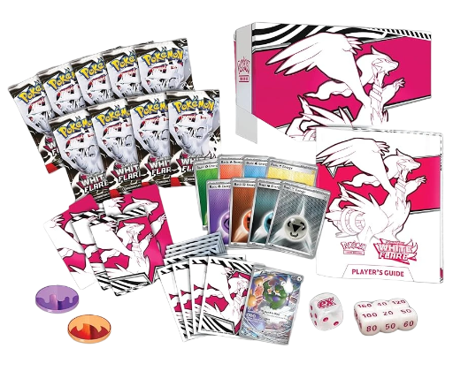 White Flare Elite Trainer Box
