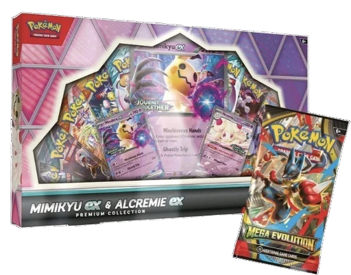 Mimikyu ex & Alcremie ex Premium Collection