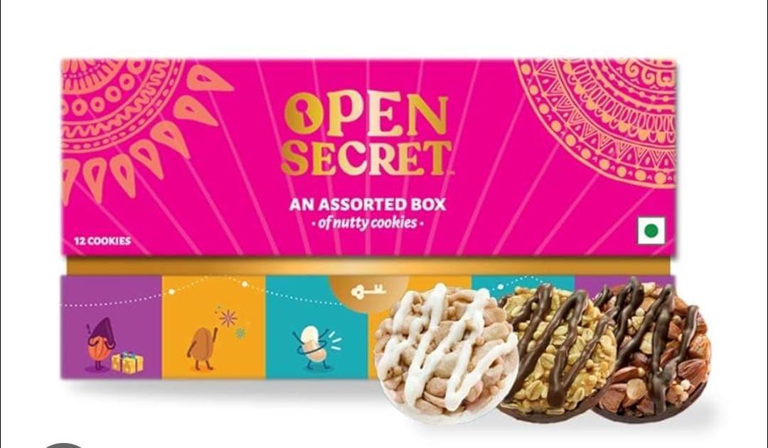 Open Secret Nutty Cookies Assorted Box