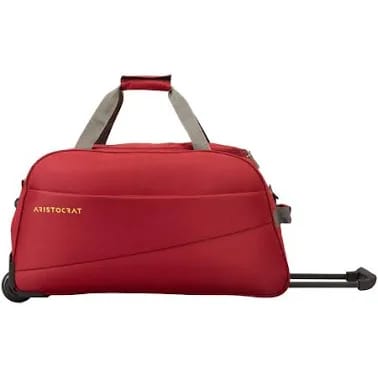 Aristocrat Red Travel Duffel Bag