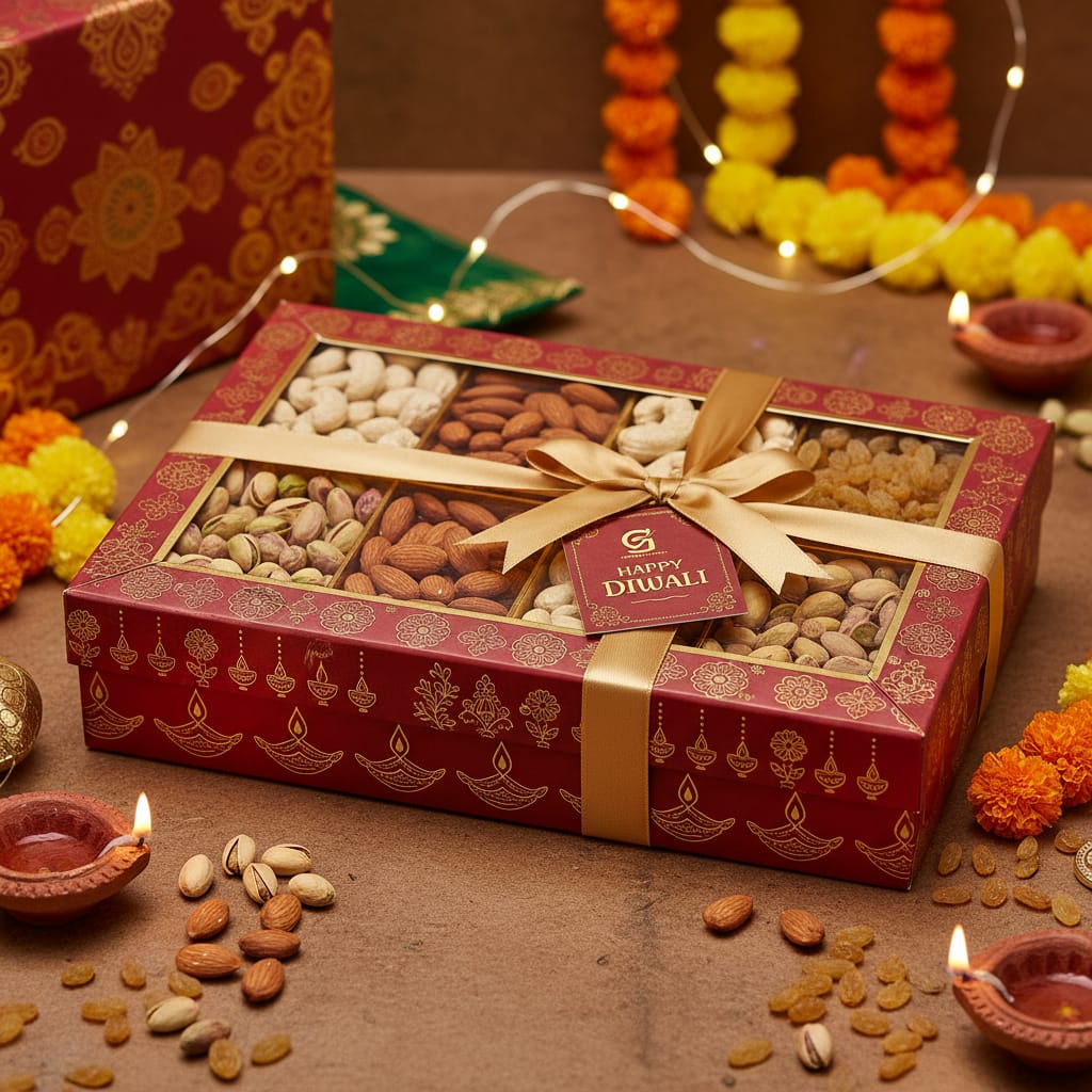 Diwali Dry Fruit Gift Box