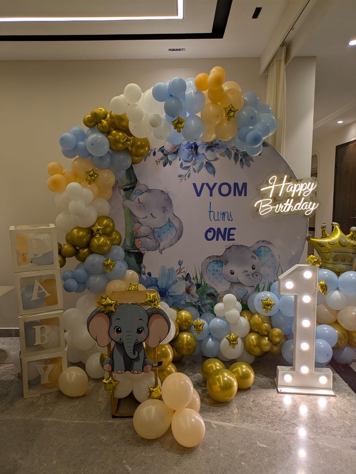 First Birthday Party Decoration Set