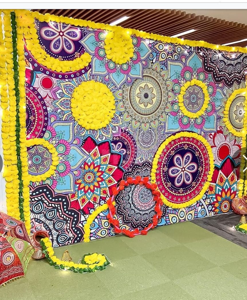 Decorative Mandala Backdrop