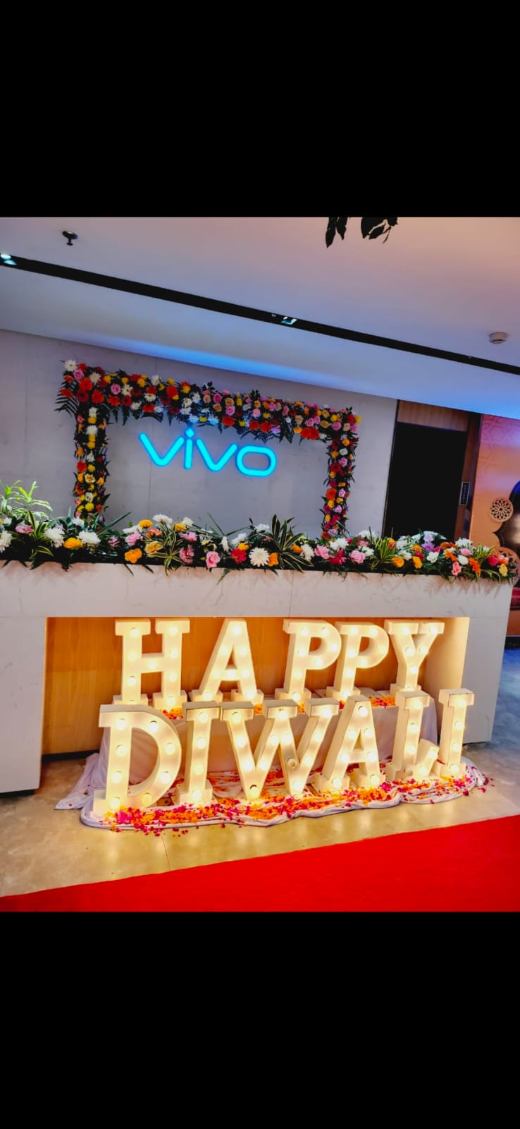 Happy Diwali Light-Up Letters