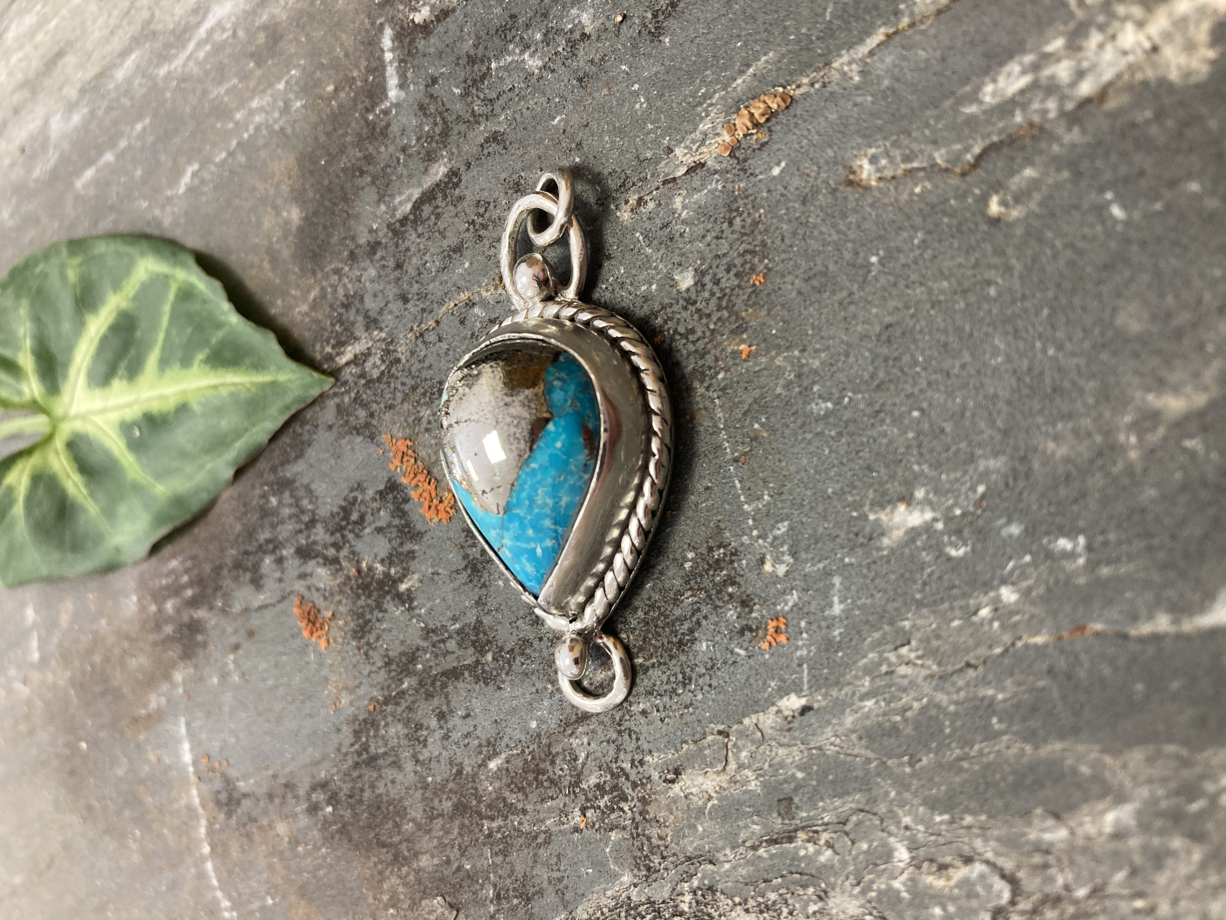 Pendentif turquoise