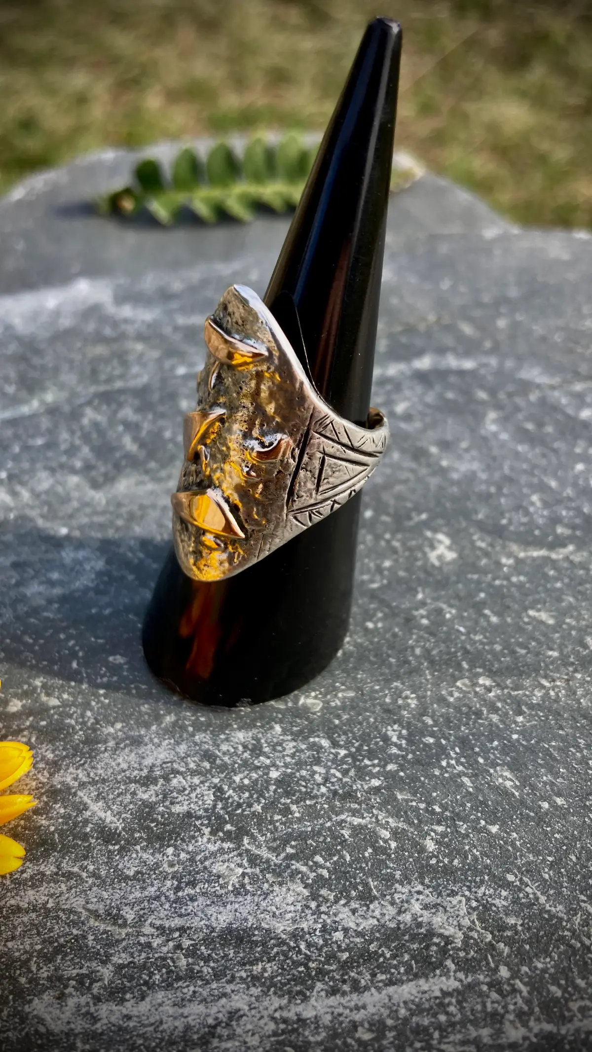 Bague chevalière Fragments' 